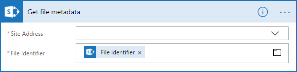 Get File Metadata Step 2 - Get File Metadata
