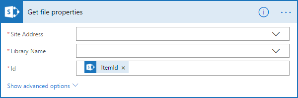 Get File Properties Step 3 - Get File Properties