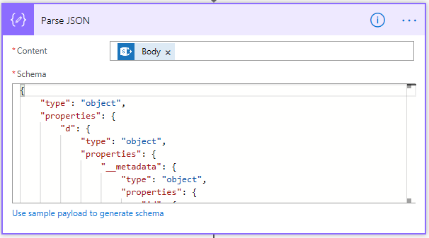 Parse JSON Step 5 - Parse JSON