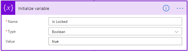 Locked Boolean Variable Bonus Step 1 - Locked Boolean Variable